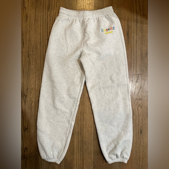 The Mayfair Group Empathy Always Embroidered Sweatpants-Size Small/Medium - Picture 2 of 7